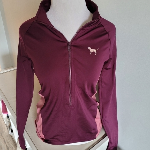 Victoria Secret PINK Ultimate Half Zip Pullover - Picture 2 of 6